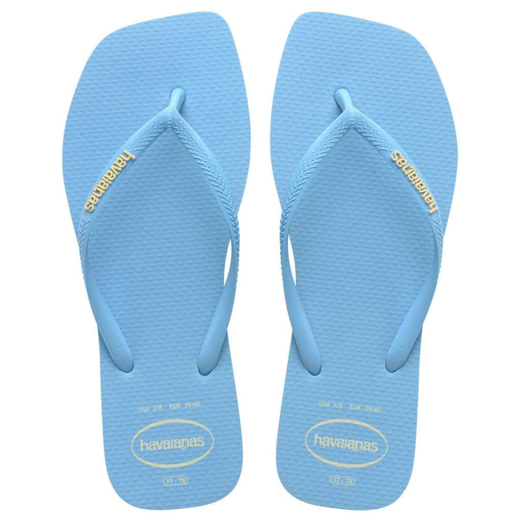 CHINELO HAVAIANAS SLIM SQUARE LOGO POPUP FEMININO QUADRADINHO