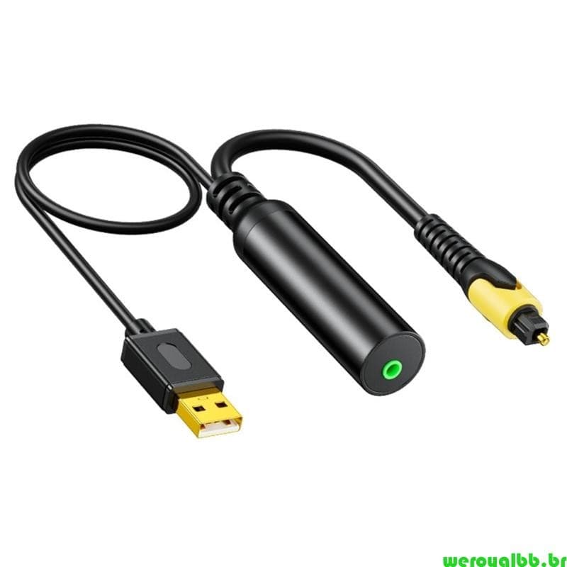 SPDIF Analog to Digital Sound Converter 3.5mm Digital  USB Adapter