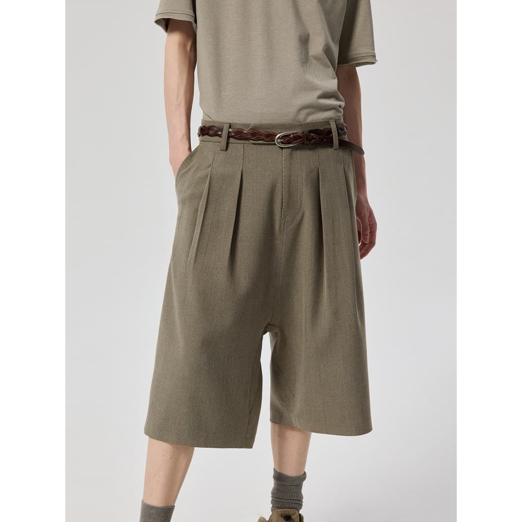 Projeto Simples * Shorts De Virilha Plissados Com