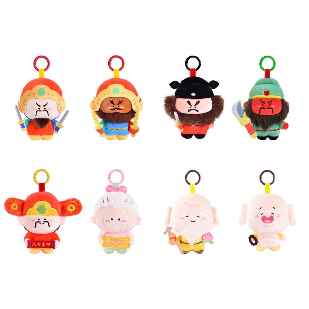 Genuíno fada Nunu pingente boneca de pelúcia charme mochila chaveiro cultura tradicional brinquedo bonito