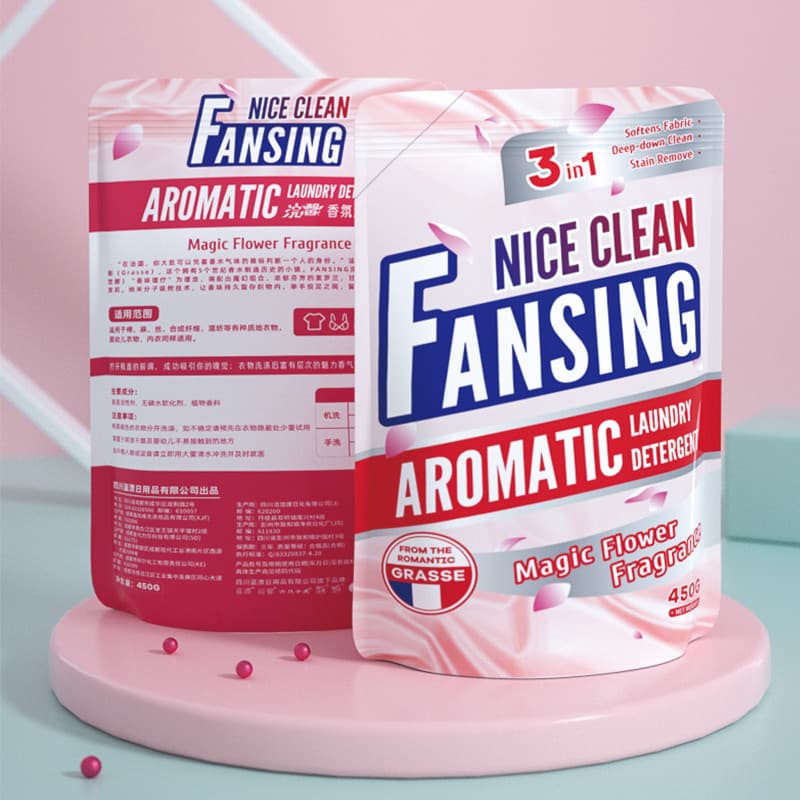 Fragrância de limpeza profunda para lavanderia de guaxinim, pacote de recarga de longa duração, cuidados com a máquina,
