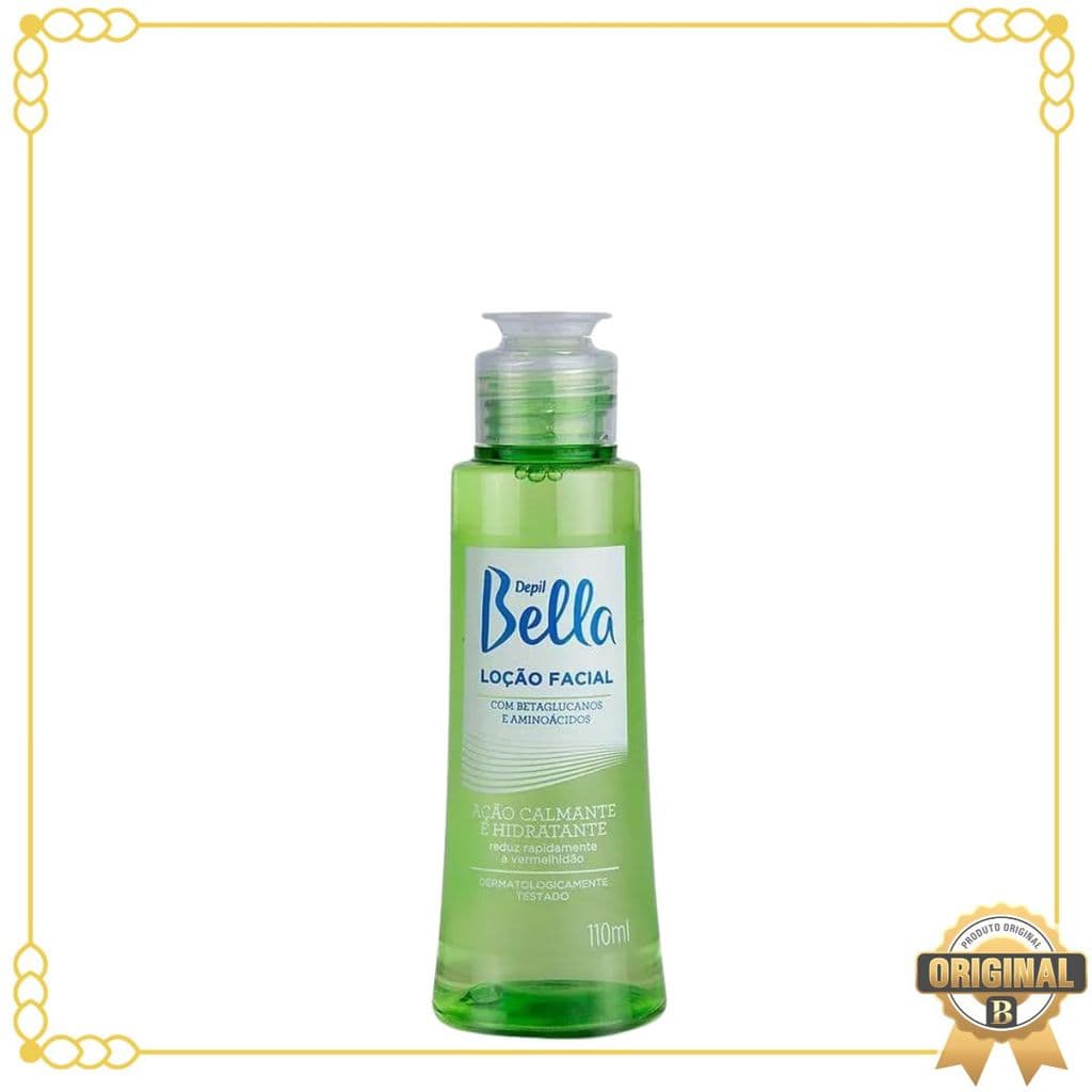 Loção Facial Calmante Pós Depilação Pele Sensível 110ml Depil Bella