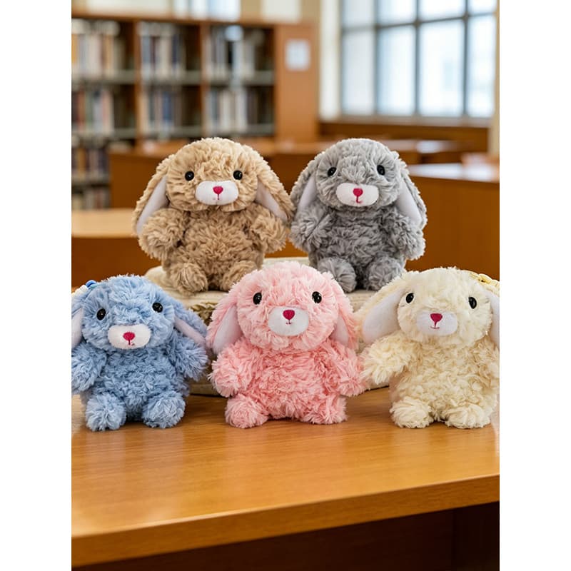 Influenciador bonito coelho Ragdoll presente de aniversário para meninos meninas cordeiro mesa acompanhamento mochila pi