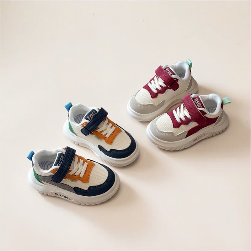 Crianças sapatos esportivos 2026 primavera outono novo estilo meninos sapatos casuais meninas cor combinando sapatos cas