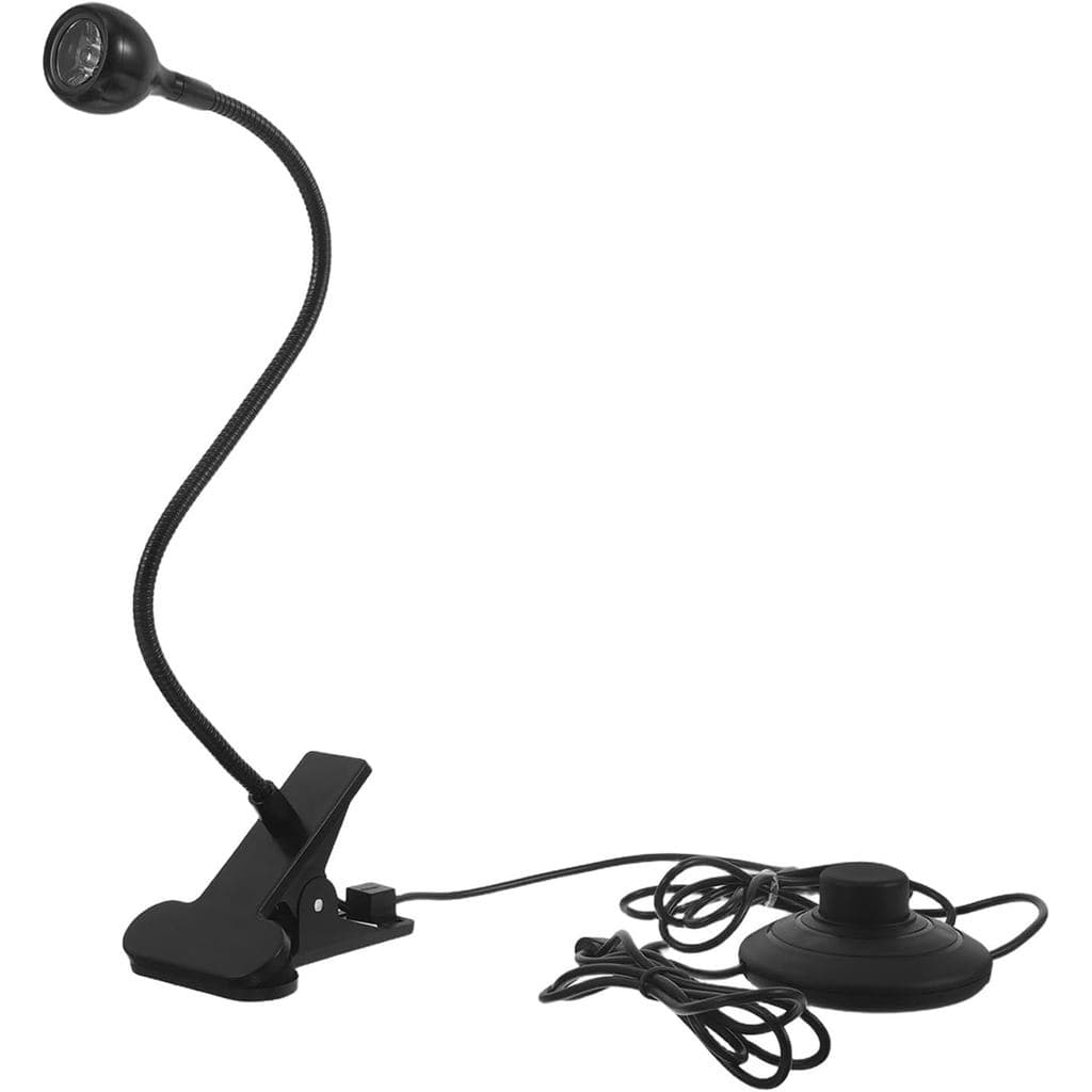 Lâmpada de Cura UV LED - Lâmpada de Mesa Portátil de 5W para Unhas com Pedal de Controle, para Secagem Rápida, Braço Fle