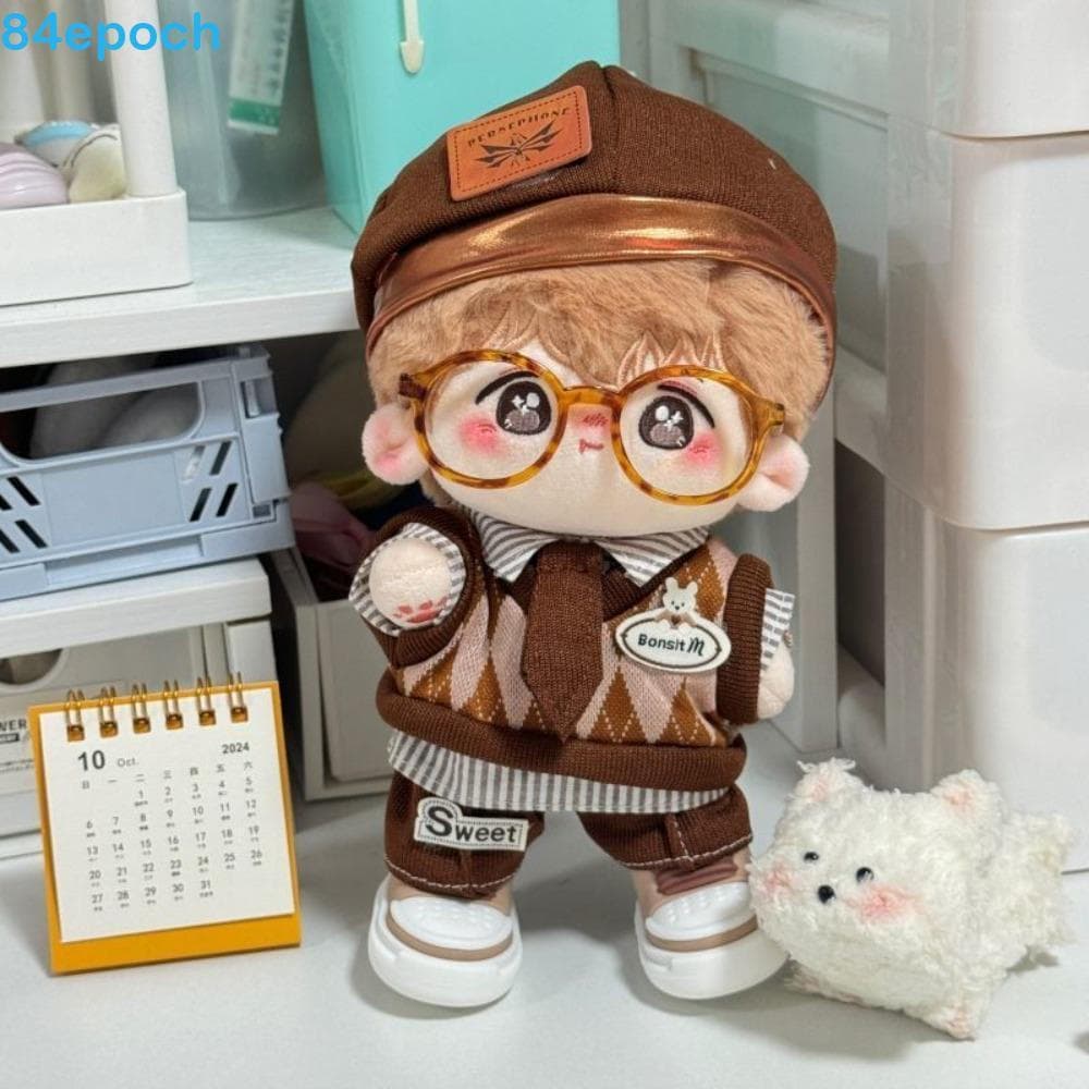 Conjunto De Roupas De Bonecas De Pelúcia BREPOCH , Acessórios De Brinquedo De Roupa , Boneca De Algodão De 20 Cm , Troca