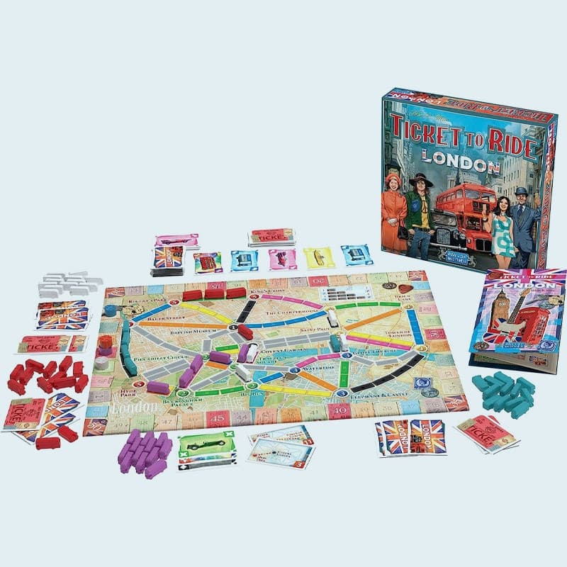 Bilhete Para Andar De Jogo De Tabuleiro De Londres