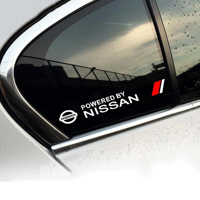 Adesivos Criativos Personalizados Estilo Esportivo para Decoração de Carros Nissan Navara X-trail D22 Q, Decoração de Ca