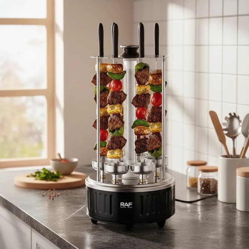 Churrasqueira Elétrica Giratório Gourmet 6 Espetinhos 220V