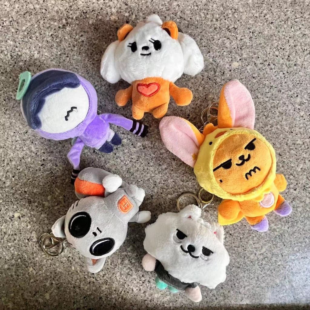 TXT PPULBATU Bonecas De Brinquedo De Pelúcia Presente Para Crianças Decoração De Casa Brinquedos De Aniversário Decoraçõ