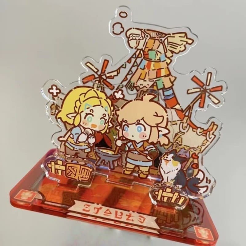 Delicious in Dungeon - Ornamento de Mesa de Personagem de Anime, Suporte de Acrílico, Decoração de Presente, Coleção de