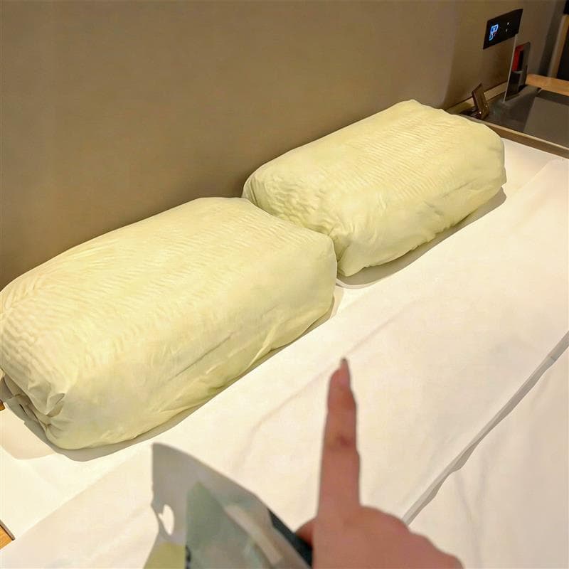 Fronhas descartáveis para produtos de viagem, pacote de um par, trem, quarto, Hotel, embalado individualmente, isolament