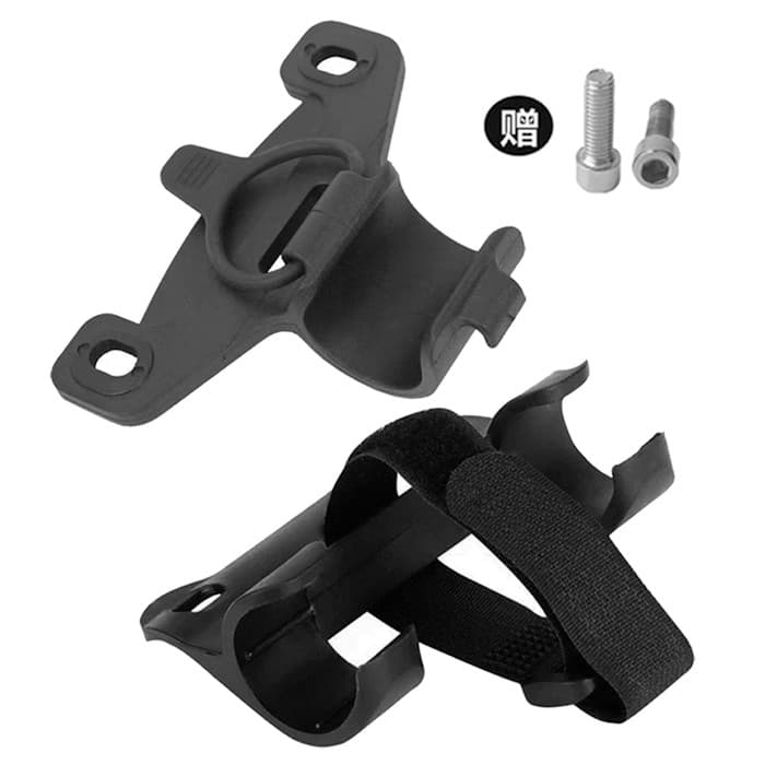 Suporte portátil para bomba de bicicleta, suporte para bomba de carro, gaiola para garrafa de água, instalação de posiçã