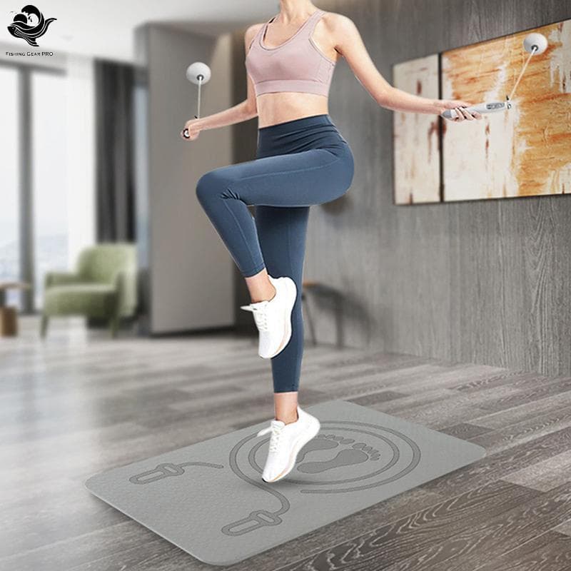PFG 6MM Tapete De Corda De Pular Anti-Ruído Tapetes De Exercício Absorção De Sho Yoga TPE Almofada De Fitness FG