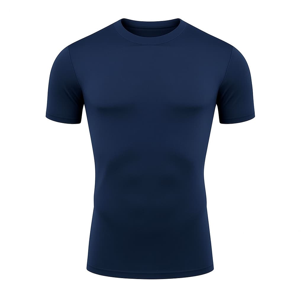 KIT2 Camisa Térmica Manga Curta Masculina Proteção UV Segunda Pele