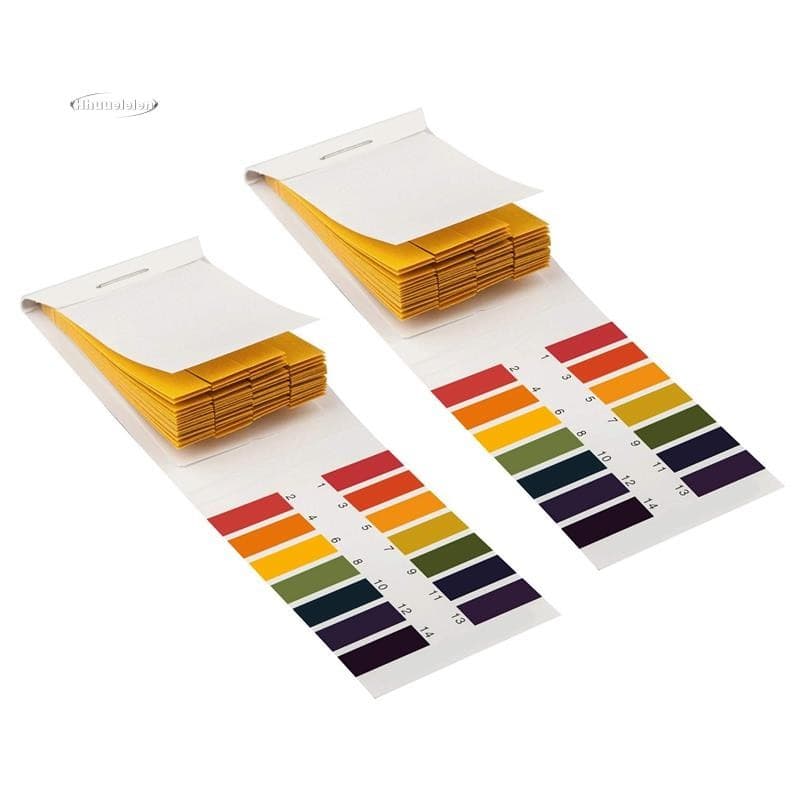 2 Conjunto 160 Tiras 1-14 PH Litmus Papel De Teste Água Cosméticos Solo Com Cartão De Controle
