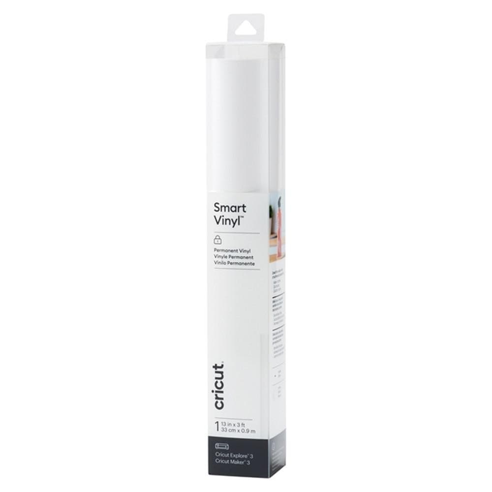 Vinil Adesivo Smart Permanente Cricut 33x91cm - Branco