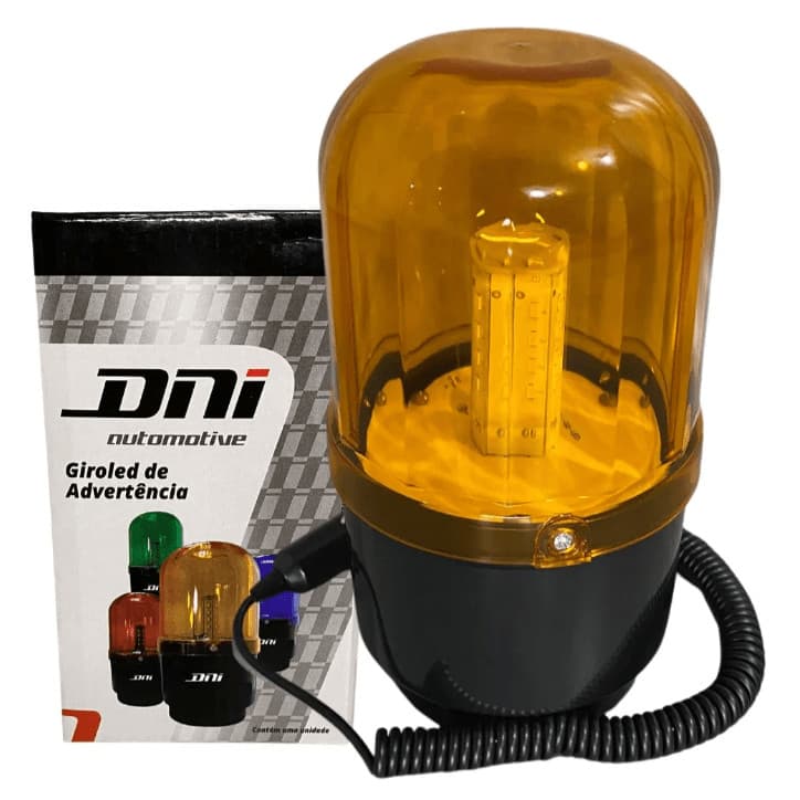 Giroflex Luz Emergência Led Giroled Universal 12v 24v Âmbar