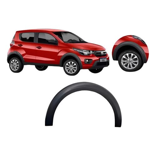 Moldura Para-lama Dianteiro Direito Fiat 100233287