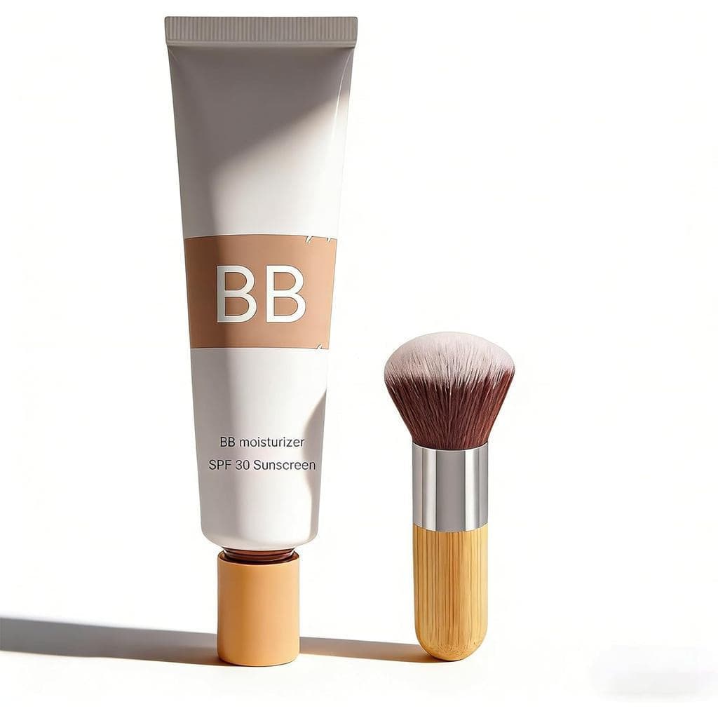 BB Hidratante com Cor FPS30 - Fórmula leve, oferece cobertura ajustável, disfarça imperfeições, cria um visual de maquia