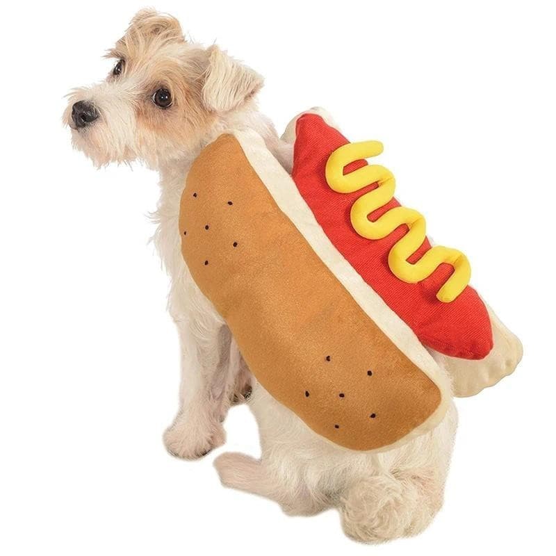 Novidade Trajes Para Cães De Halloween , Roupas Animais De Estimação , Cachorro-Quente Engraçado , Jaqueta , Casacos Peq