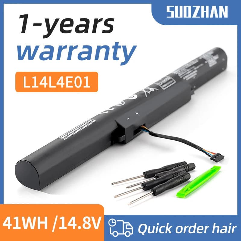 SUOZHAN L14L4E01 Bateria Do Portátil Para Lenovo IdeaPad 500-15ISK 15ACZ Z41 Z51 Z41-70 Z51 Xiaoxin V4000 Y50C V4000-ISE