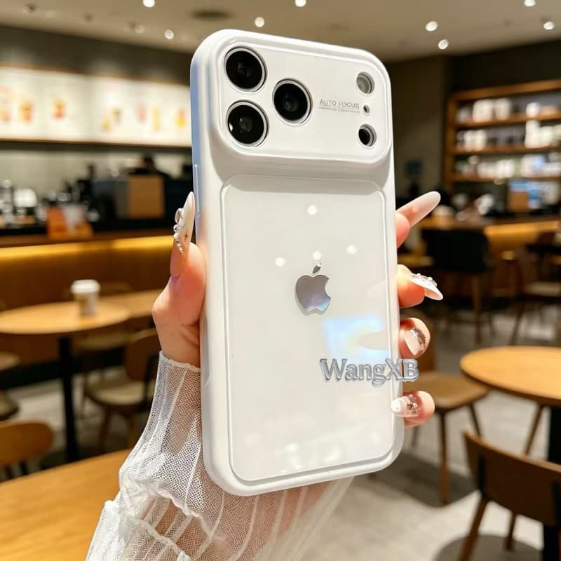 Caixa De Acrílico De Cor Sólida De Alta Qualidade É Adequada Para iPhone 17 , 16 , 15 , 14 , 13 Pro Max E Resistente C