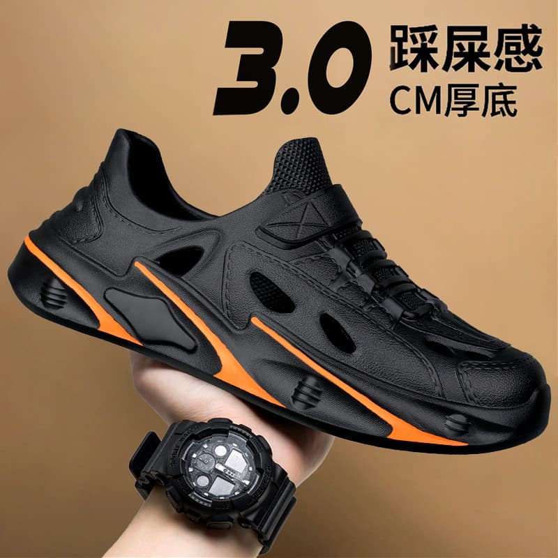 Botas de chuva masculinas antiderrapantes à prova d'água para viagem, sapatos de água, tubo curto, canteiro de obras, tr