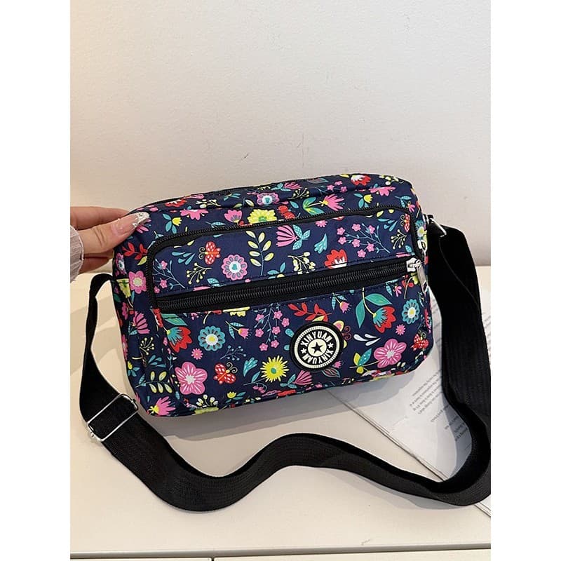 Novo estilo saco do mensageiro leve náilon pano bolsa de ombro Casual saco do mensageiro feminino mamãe multifuncional p