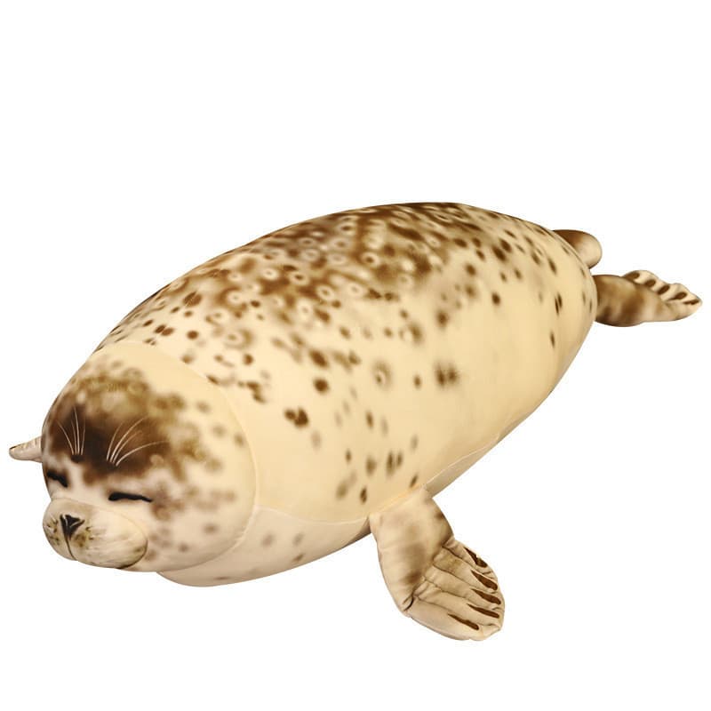 Brinquedo De Pelúcia Com Selo Fofo , Boneca De Animal Oceano , Travesseiro De Manchado , Tendência