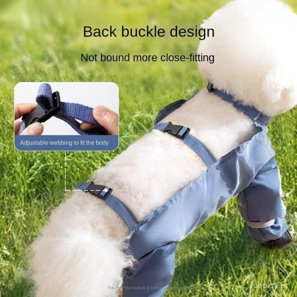 Pets Calças À Prova De Poeira , Macacão Impermeável Antiderrapante Resistente A Manchas , Fácil De Limpar