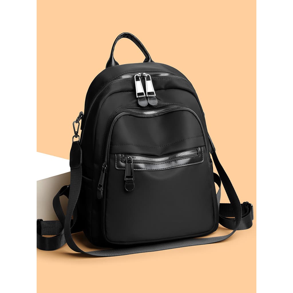 High-End Oxford pano mochila feminina 2026 novo estilo grande capacidade Multi-zíper mochila durável All-Match viagem Sc