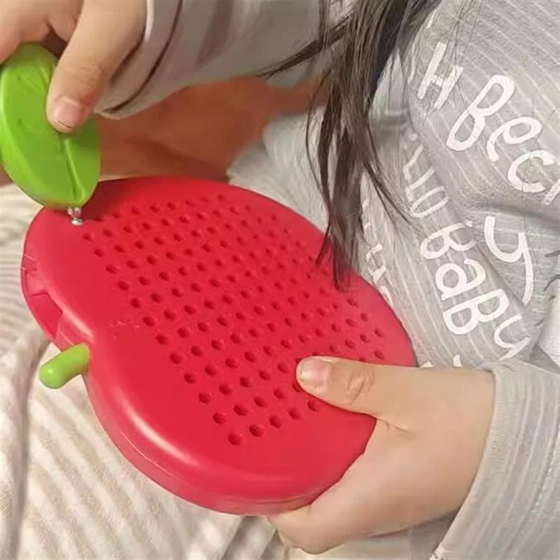 Prancheta de desenho de bola de aço magnética Brinquedos infantis Descompressão doméstica Brinquedos educativos de 3 a 6