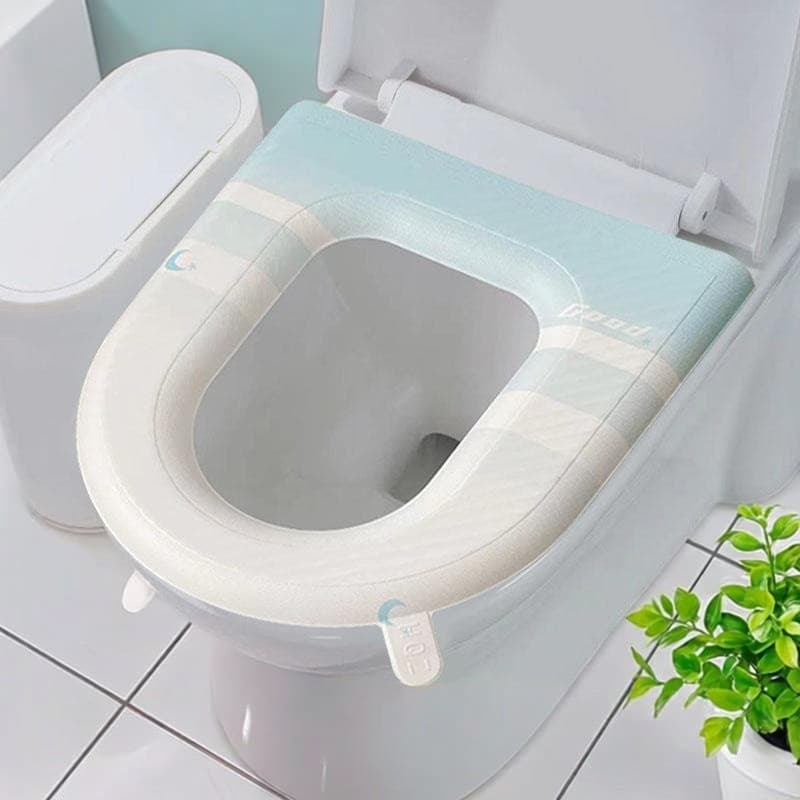 Almofada de assento para vaso sanitário, à prova d'água, descartável, quatro estações, Universal, pegajosa, doméstica, a
