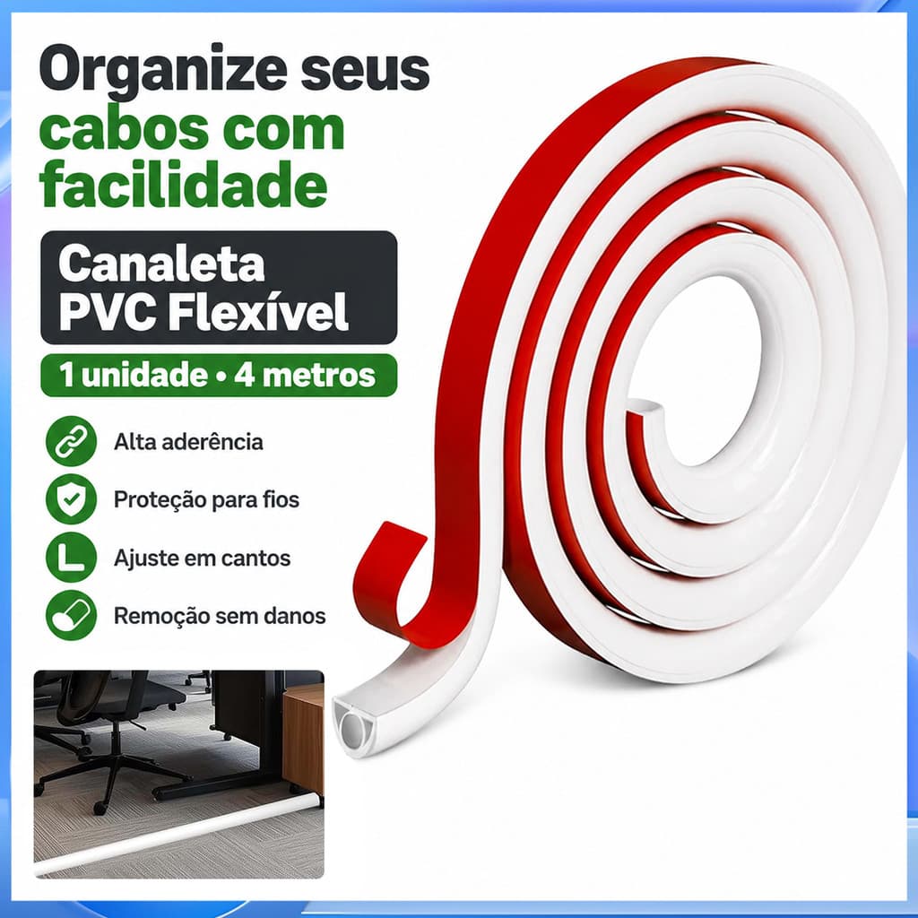 Slot de rota adesivo dobrável de alta viscosidade Cabo de rede de TV doméstica Cabo de arrumação oculto