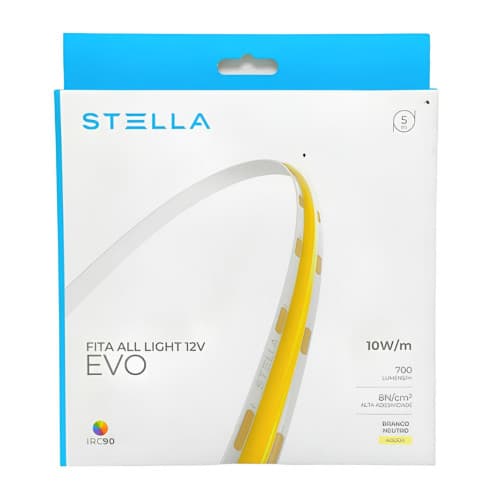 FITA LED ALL LIGHT EVO 12V 10W/M 4000K STELLA STL24814/40