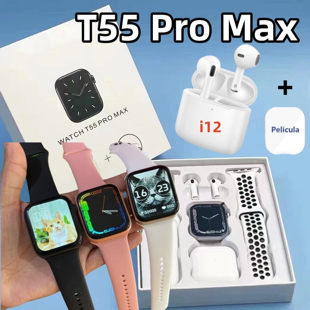 T55 Pro Max-Five Estilos Em Estoque/Verifique O Clima + Lembrete Do Assento