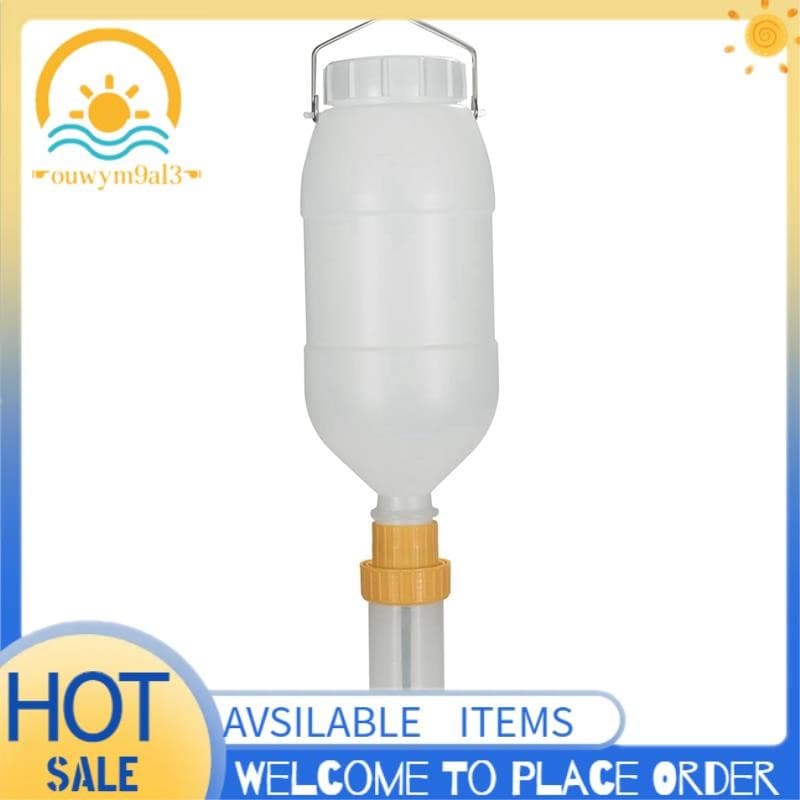 2.5L Garrafa De Molho Espremer Pendurado Dispensador Grande Diâmetro