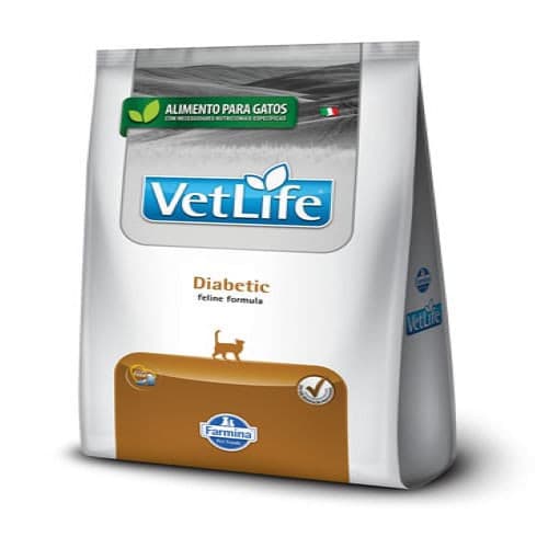Ração Vet Life Gatos Veterinary Diabetic 2kg