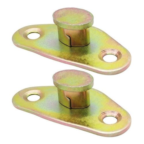 Kit 02 Batente Gancho da Fechadura da Porta Ford F1000 F4000 F11000 F600 F100 De 1972 até 1992