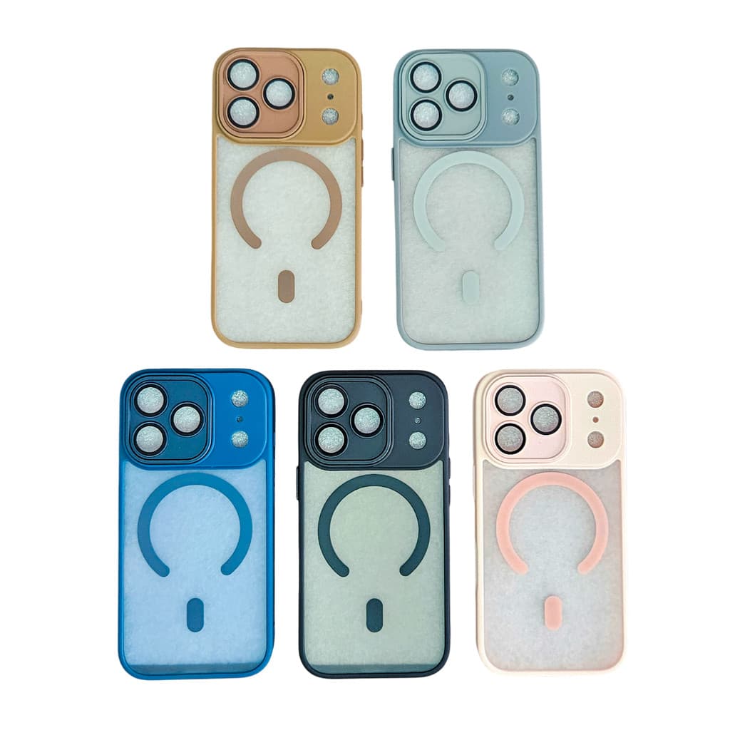 Capa IPhone17 Pro Magnética Carregamento Por Indução