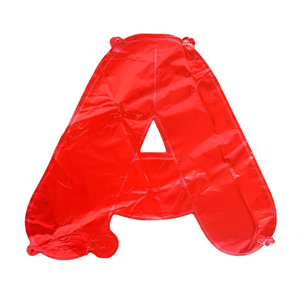 Kit Balões Balão Metalizado Vermelho De 37 Cm