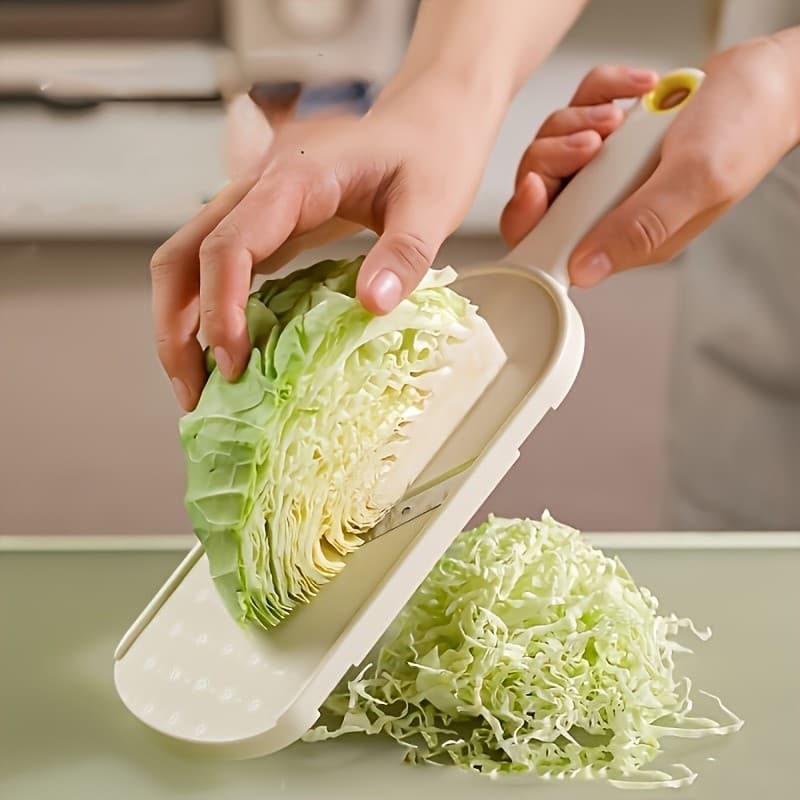 Fatiador E Triturador De Repolho Resistente Com Aderência Ergonômica Picador De Vegetais Eficiente Para Salada , Cenoura