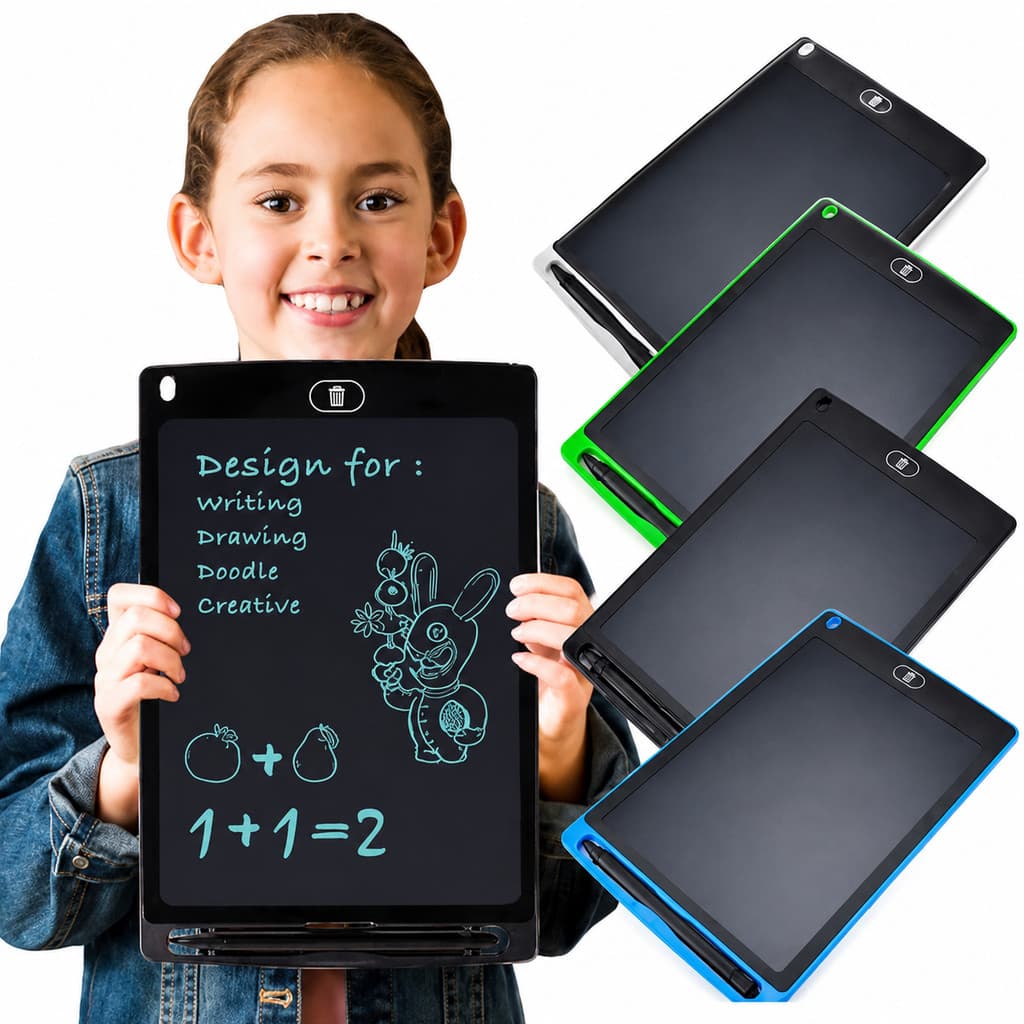 Lousa Mágica LCD 10 Polegadas Infantil Tablet de Escrita Desenho e Anotações Reutilizável