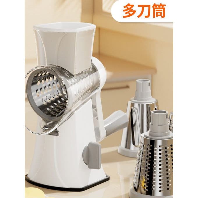 Rolo multifuncional Vertical cortador de legumes conveniente manivela corte trituração ferramenta útil cozinha corte veg