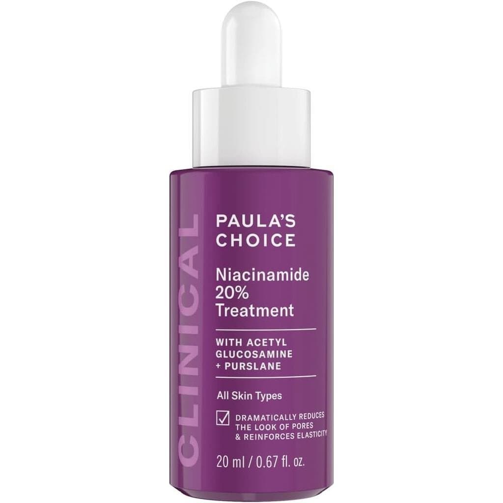 Paula's Choice CLINICAL Niacinamide 20% Treatment - Sérum que firma e minimiza poros dilatados - Atenua manchas escuras