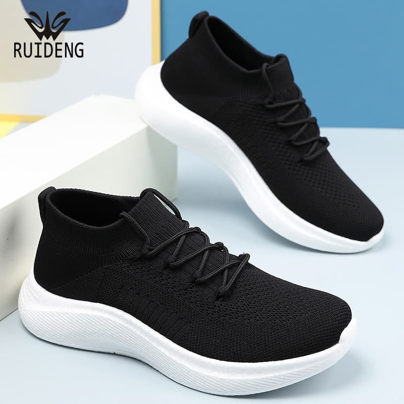 Ruiden respirável sapatos casuais sapatos masculinos leve tamanho grande sapatos esportivos ao ar livre de meia-idade ju