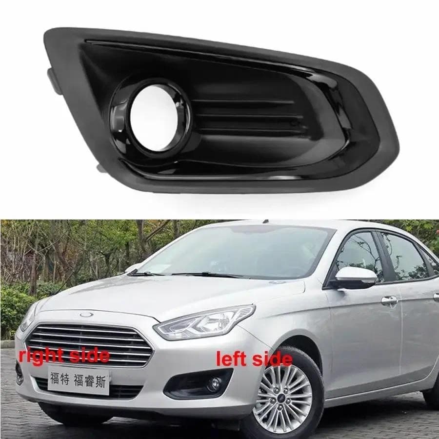 Para Ford Escort 2015 2016 2017 2018 Substituição Amortecedor Dianteiro Do Carro Luzes De Nevoeiro Capa Quadro Grade Da