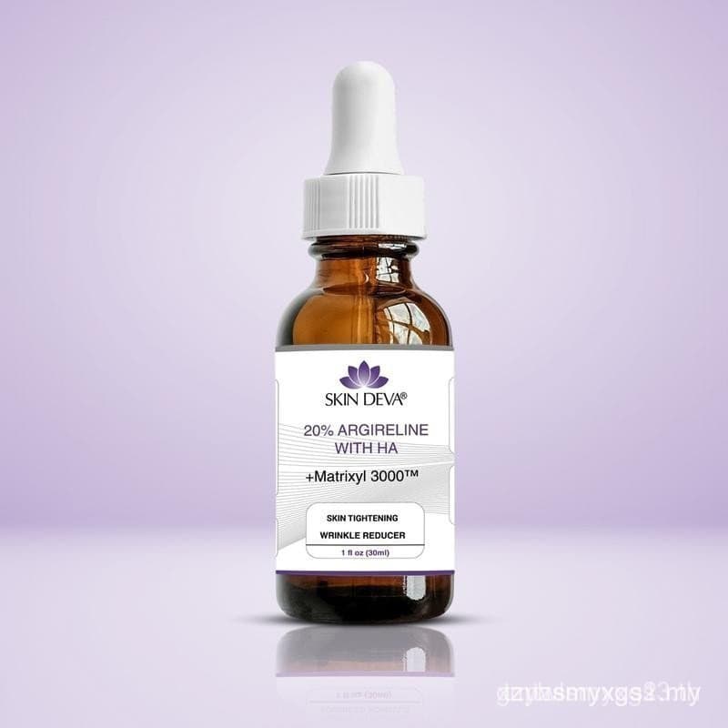 Sérum com 20% de Argireline e Matrixyl 3000 + Ácido Hialurônico para Todos os Tipos de Pele, Sérum Antienvelhecimento, C