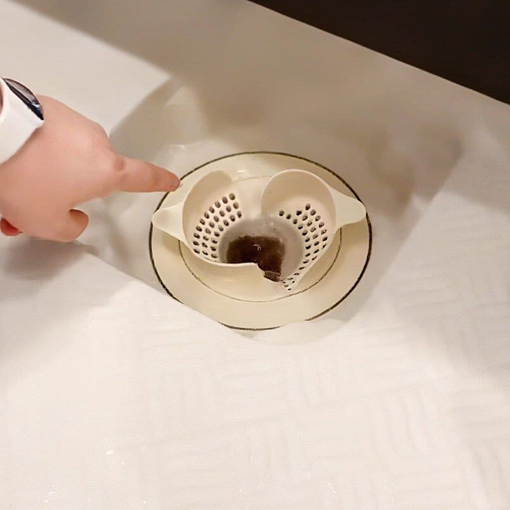 Estilo japonês vórtice banheiro dreno de chão saída de drenagem anti-cabelo coleção filtro malha esgoto anti-entupimento